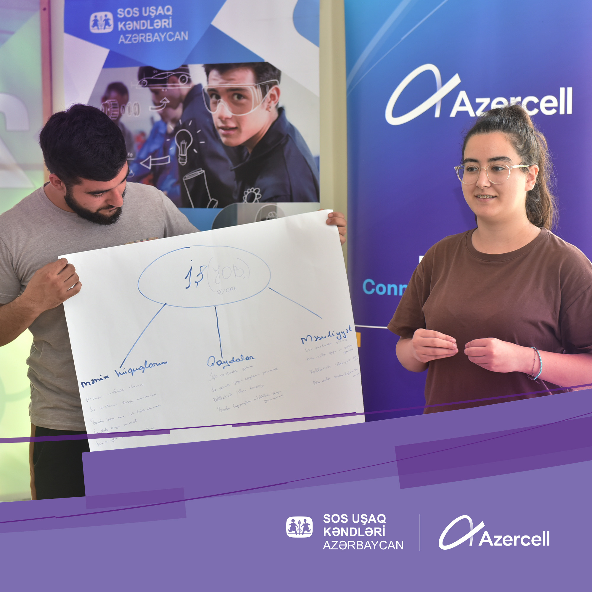 “Gənclər bacarır!” layihəsi yay düşərgəsində - FOTOLAR