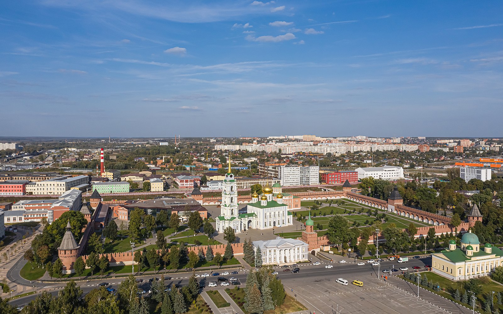 Tula asv2019 09 img04 Kremlin aerial view