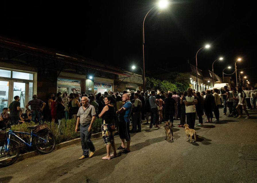 Xankəndidə ermənilər səhərə qədər oyaq qaldılar - SƏBƏB