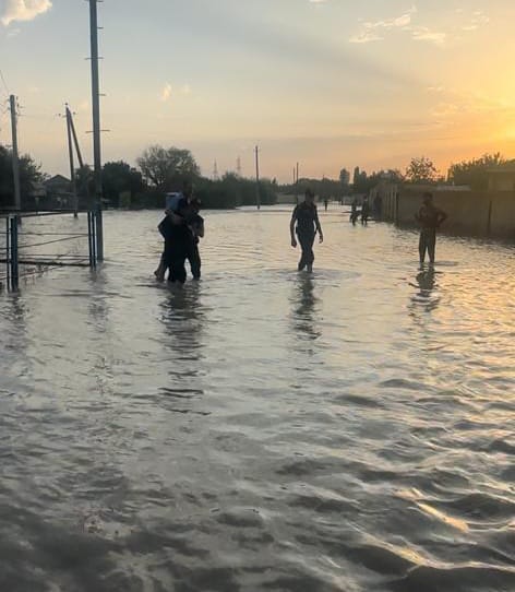 Subasmadan sonra Bərdədəki vəziyyət - FOTO / VİDEO
