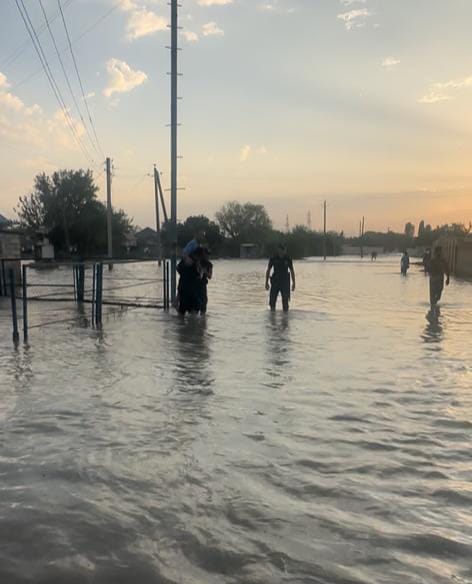 Subasmadan sonra Bərdədəki vəziyyət - FOTO / VİDEO