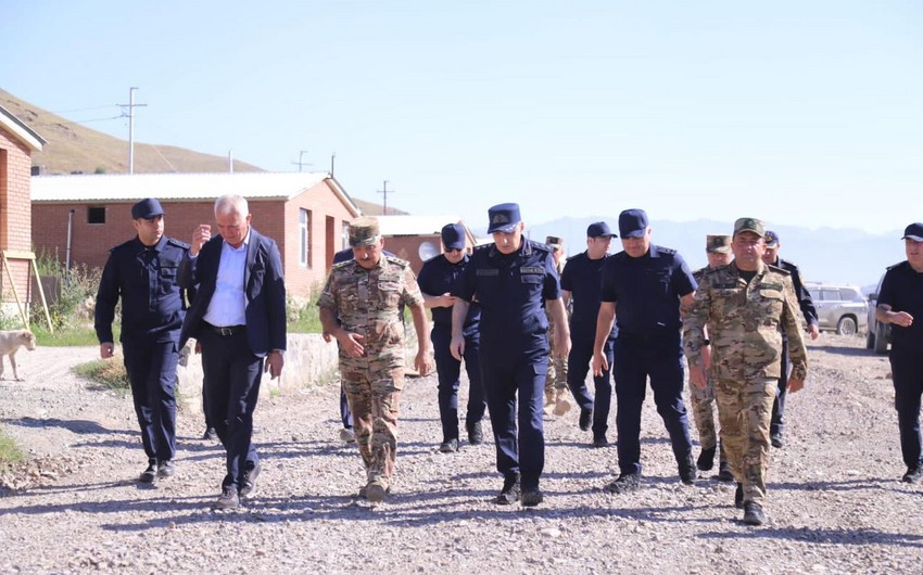 Kamran Əliyev Kəlbəcər və Laçında - FOTOLAR