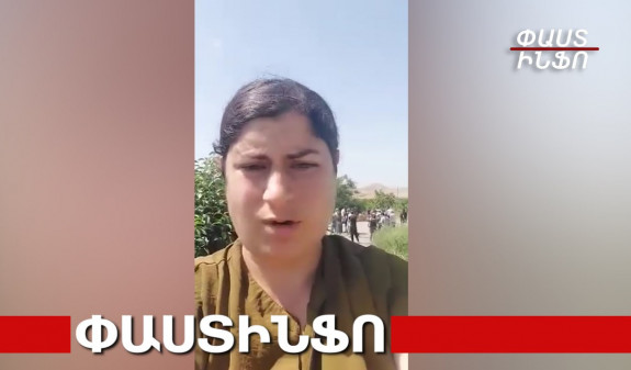 Erməni qız Xankəndi yolunda: “Azərbaycanlıların sayı artır” - VİDEO