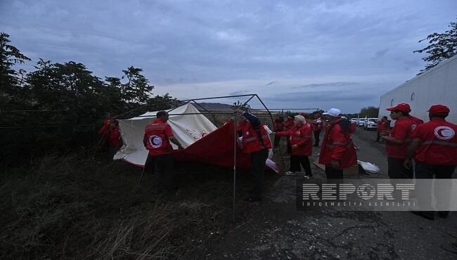 AzQAC əməkdaşları Xankəndi yolunda gecələyəcək - VİDEO