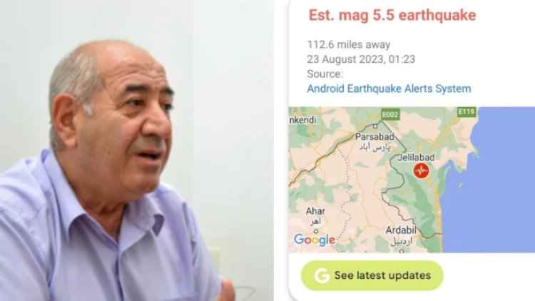 Gecə baş verən zəlzələ haqda rəsmi açıqlama - VİDEO