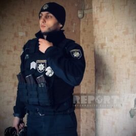 Raket hücumu: Azərbaycanlı polislər xəsarət aldı - FOTO