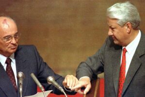 yeltsin qorbacov