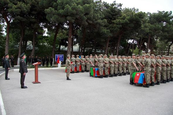 Kursantlarımızın andiçmə mərasimi keçirildi - FOTO