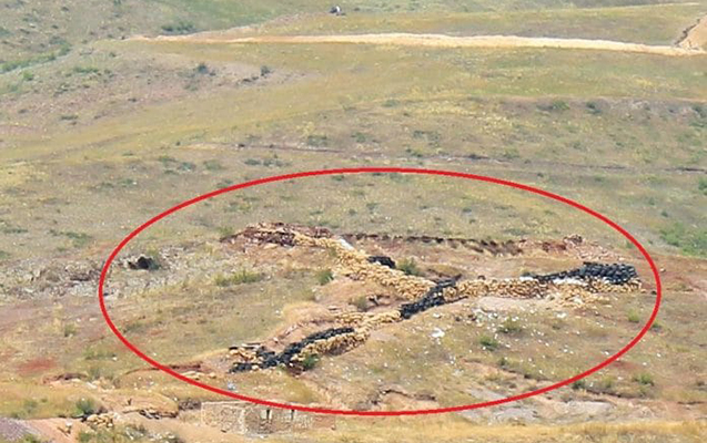 Ermənilər səngər üçün təkər yığırlar – VİDEO