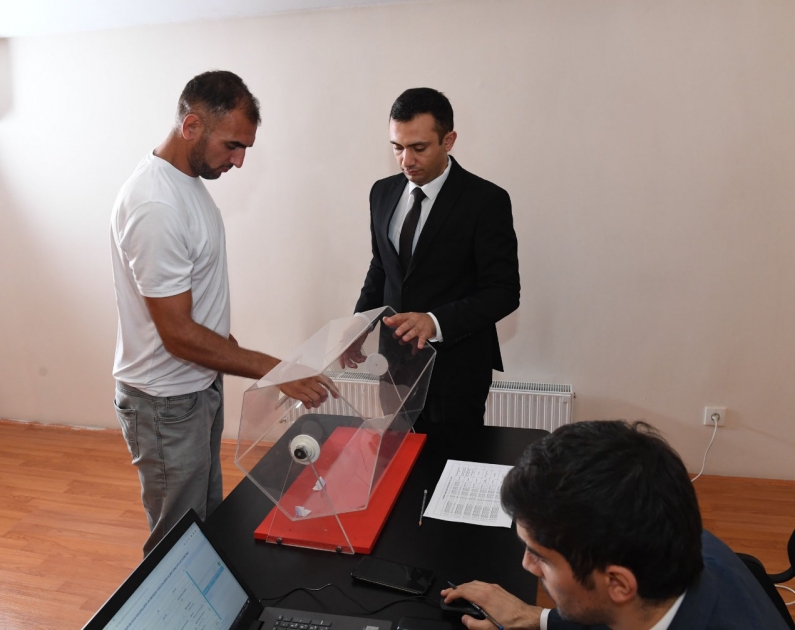 Ağalı kəndinə növbəti köç üçün püşkatma - VİDEO