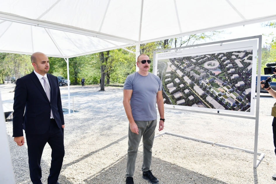 Prezident Zəngilanda: açılışlar etdi - FOTOLAR/ YENİLƏNİB