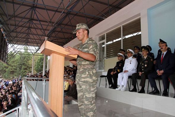 Kursantlarımızın andiçmə mərasimi keçirildi - FOTO