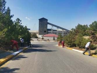 Bu gün Xətai rayonunda iməcilik keçirilib - FOTOLAR