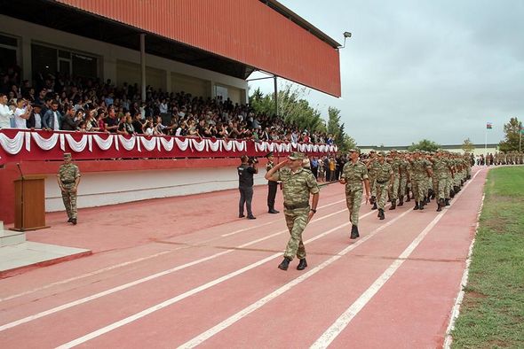 Kursantlarımızın andiçmə mərasimi keçirildi - FOTO