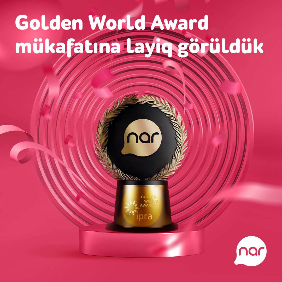 “Nar” beynəlxalq mükafata layiq görüldü - FOTO