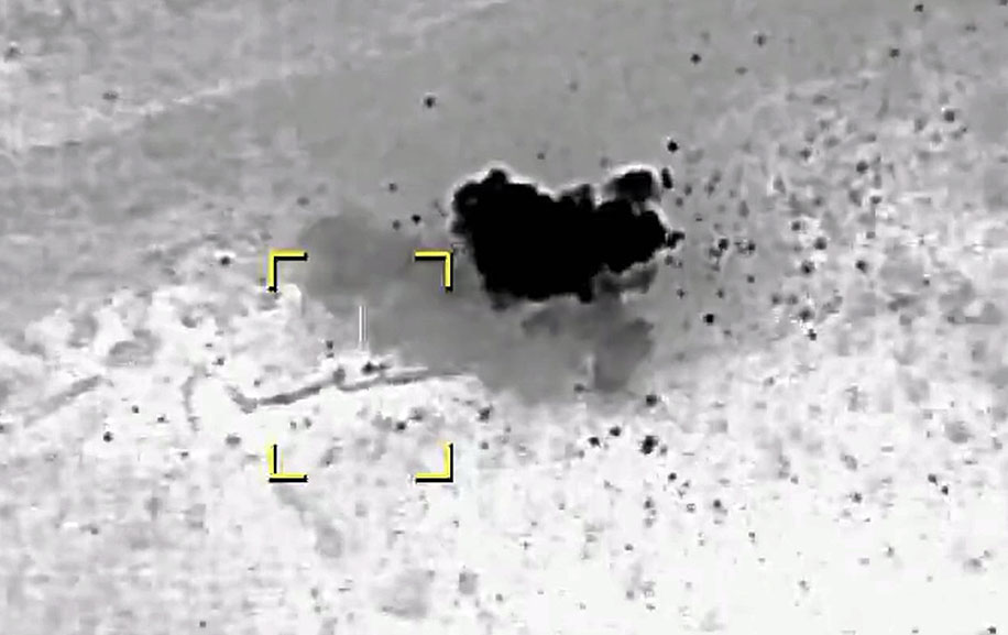 Ermənistanın növbəti döyüş mövqeyi ehtiyat sursatla birlikdə zərərsizləşdirildi - VİDEO