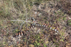 Xocavənddə mərmi və patronlar aşkar edildi