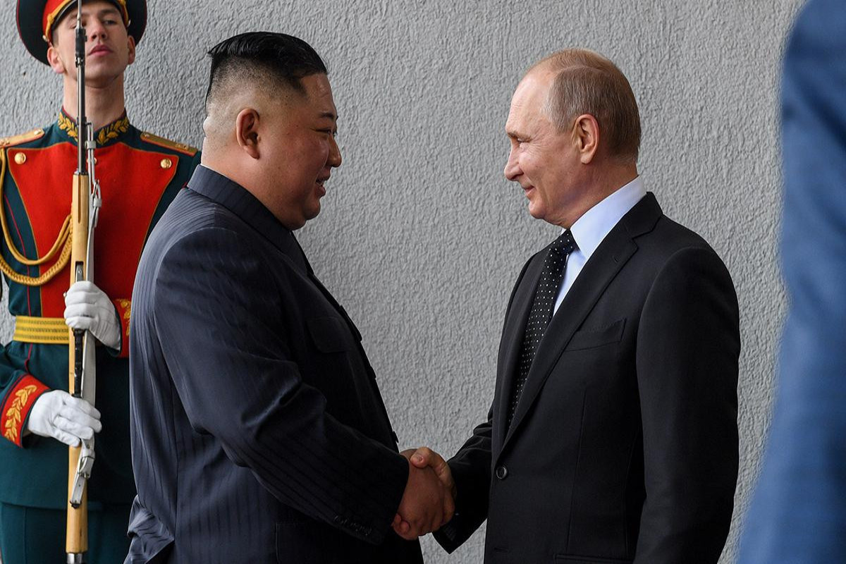 Putinlə Kim Çen İn burada görüşdü 1 putin kim