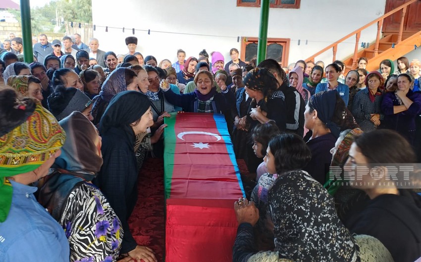 Qəzada həlak olan daha bir hərbçimiz dəfn edildi - YENİLƏNİB