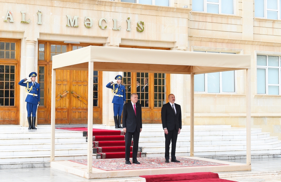 Naxçıvanda prezidentlərin təkbətək görüşü keçirildi - VİDEO