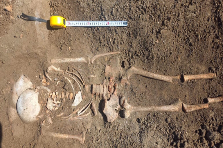 Ağdamda insan sümükləri tapıldı