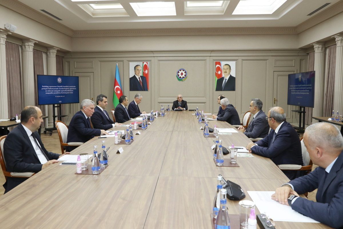 Söyüdlü ilə bağlı yaradılan komissiyanın növbəti iclası keçirildi