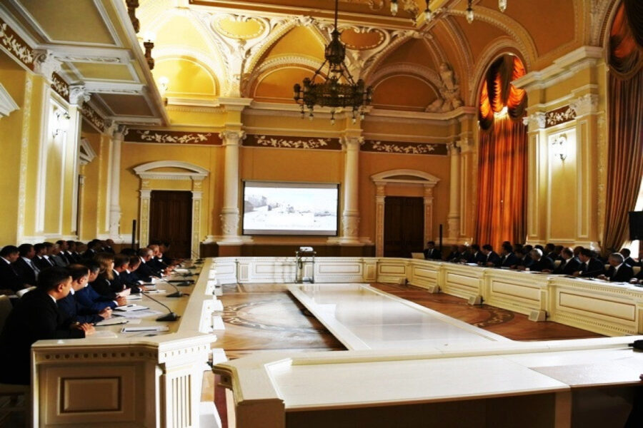 BŞİH-də müşavirə: iki nəfərə xəbərdarlıq edildi - FOTO