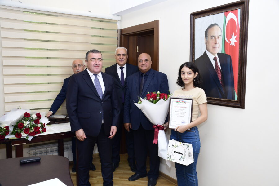 Xətaidə yüksək bal toplayan gənclərlə görüş keçirildi - FOTOLAR