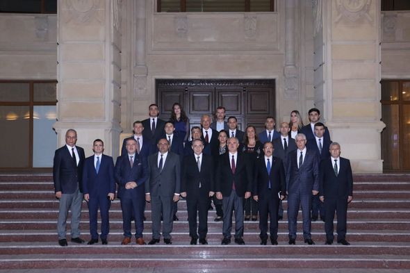 Baş prokuror Türkiyə Ali Məhkəməsinin sədri ilə görüşdü - FOTO