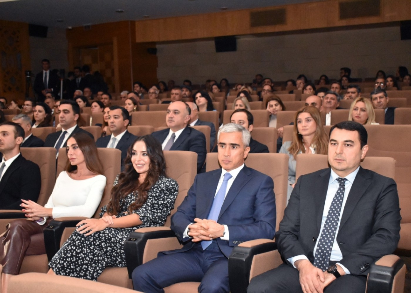 Leyla və Arzu Əliyevalar "Oğul" filminin təqdimatında - FOTOLAR