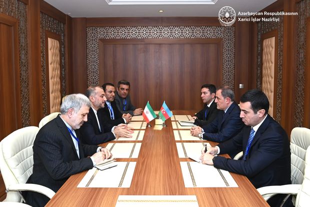 Ceyhun Bayramov Abdullahianla görüşdü: Nələr müzakirə olundu? - FOTO