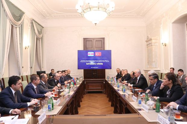 Baş prokuror Türkiyə Ali Məhkəməsinin sədri ilə görüşdü - FOTO