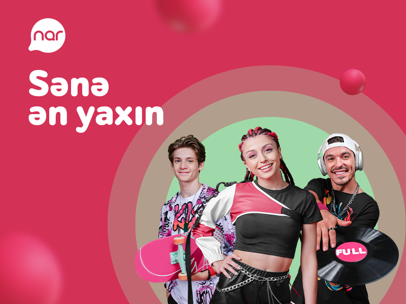 Yenilənmiş “Nar”ı hiss et və hədiyyələr qazan! 1 Yenilənmiş “Nar”ı hiss et və hədiyyələr qazan!