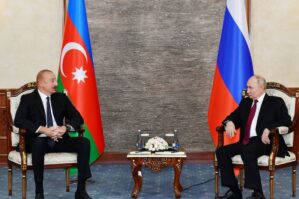 Bişkekdə İlham Əliyevin Putin ilə görüşü oldu - VİDEO / YENİLƏNİB