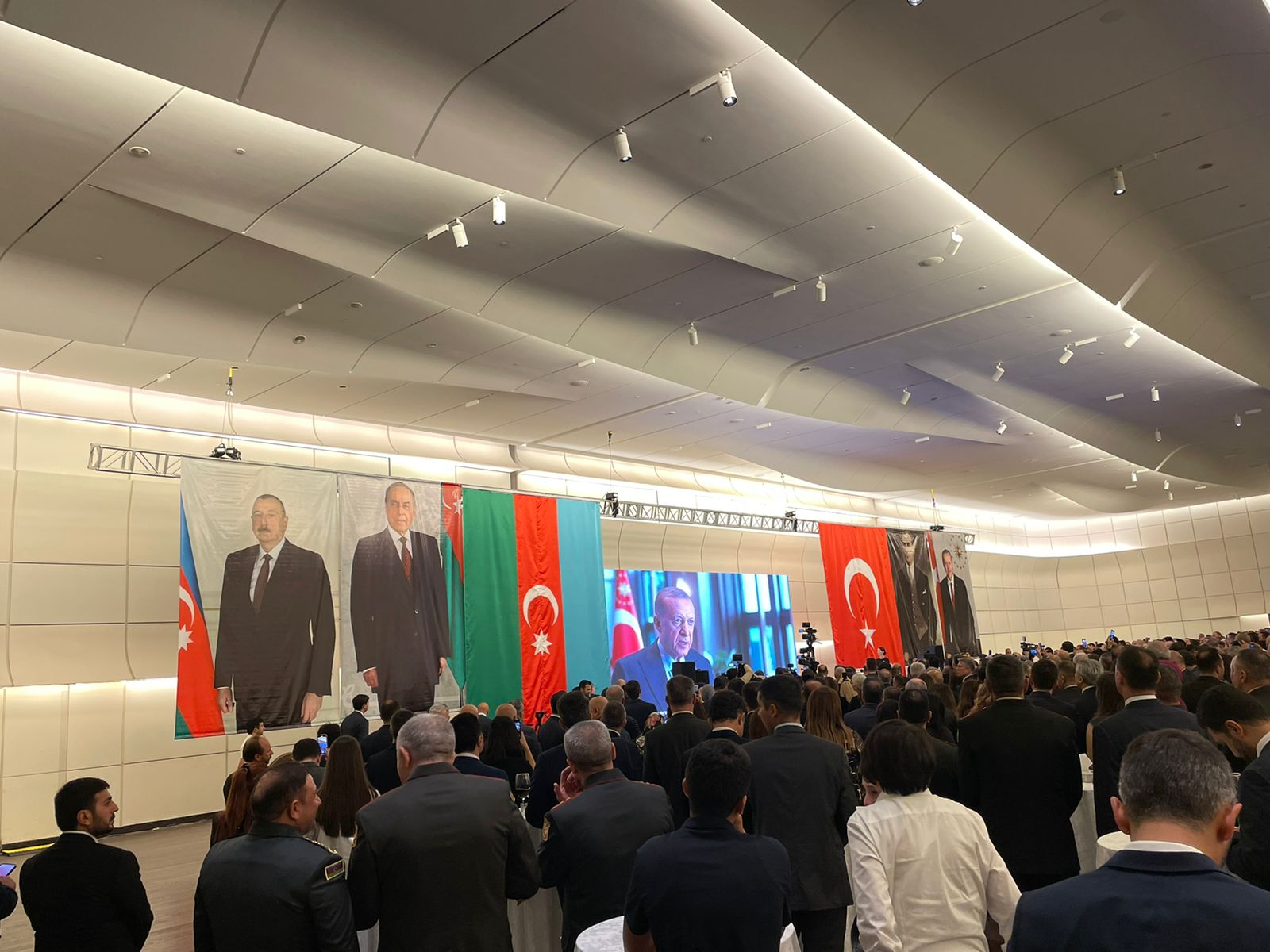 Bakıda Türkiyə Cümhuriyyətinin 100-cü il tədbiri keçirildi - FOTO/VİDEO