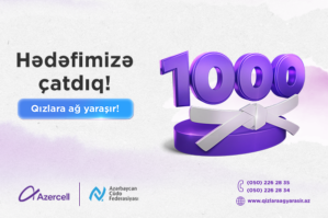 “Qızlara ağ yaraşır” hədəfinə çatdı!