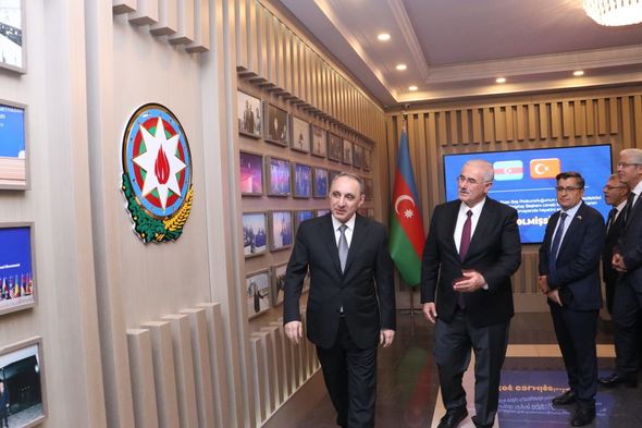 Baş prokuror Türkiyə Ali Məhkəməsinin sədri ilə görüşdü - FOTO