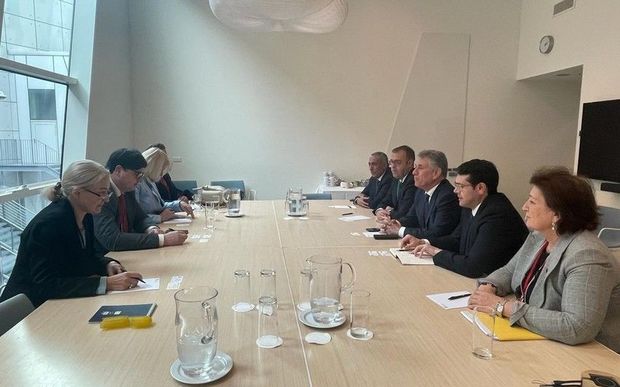 Azərbaycan nümayəndə heyəti NATO PA-nın illik sessiyası çərçivəsində görüşlər keçirdi - FOTO