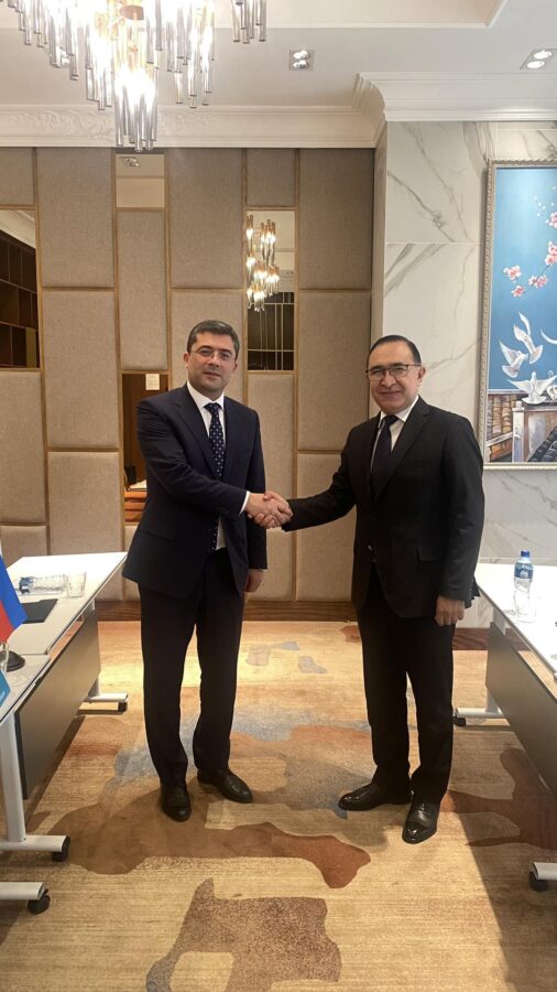 Əhməd İsmayılov Asadjan Xocayevlə görüşdü - FOTO