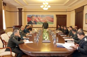 Hərbi Prokurorluqda geniş kollegiya iclası keçirildi - FOTOLAR
