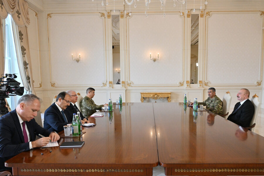 İlham Əliyev Yaşar Güləri qəbul etdi