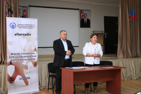 İcma əsaslı məktəb modeli təcrübəsinin inkişafı üçün təkliflər hazırlandı - FOTOLAR