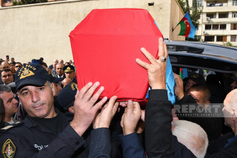 Daşaltıda itkin düşən şəhid dəfn edildi - YENİLƏNİB