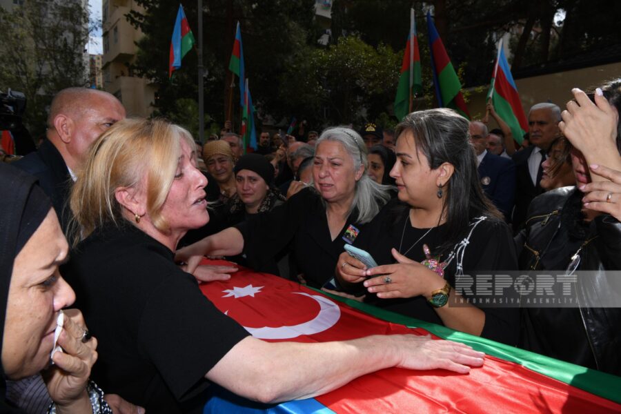 Daşaltıda itkin düşən şəhid dəfn edildi - YENİLƏNİB