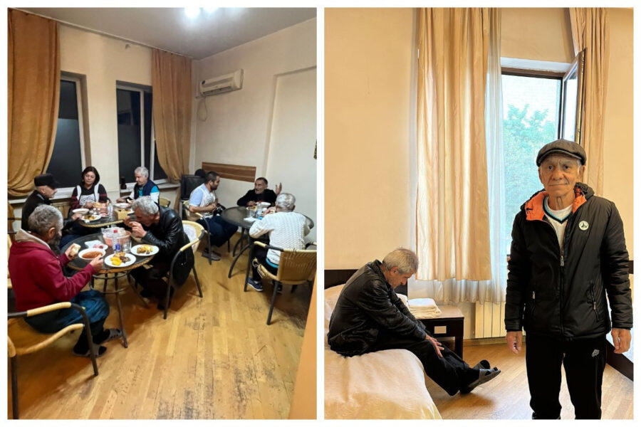 Xankəndidə sığınacaq yaradıldı - VİDEO+FOTOLAR