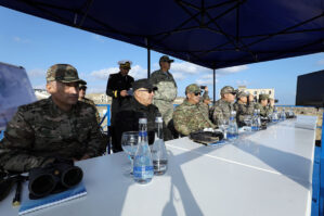 Zakir Həsənov “Xəzri-2023” taktiki təlimini izlədi - VİDEO