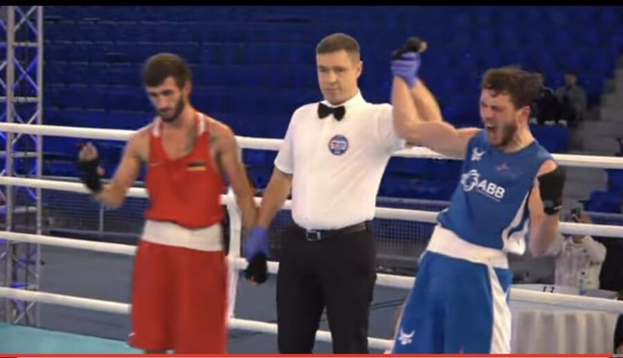 Azərbaycan boksçusu ermənini məğlub etdi, Avropa çempionu oldu - FOTO