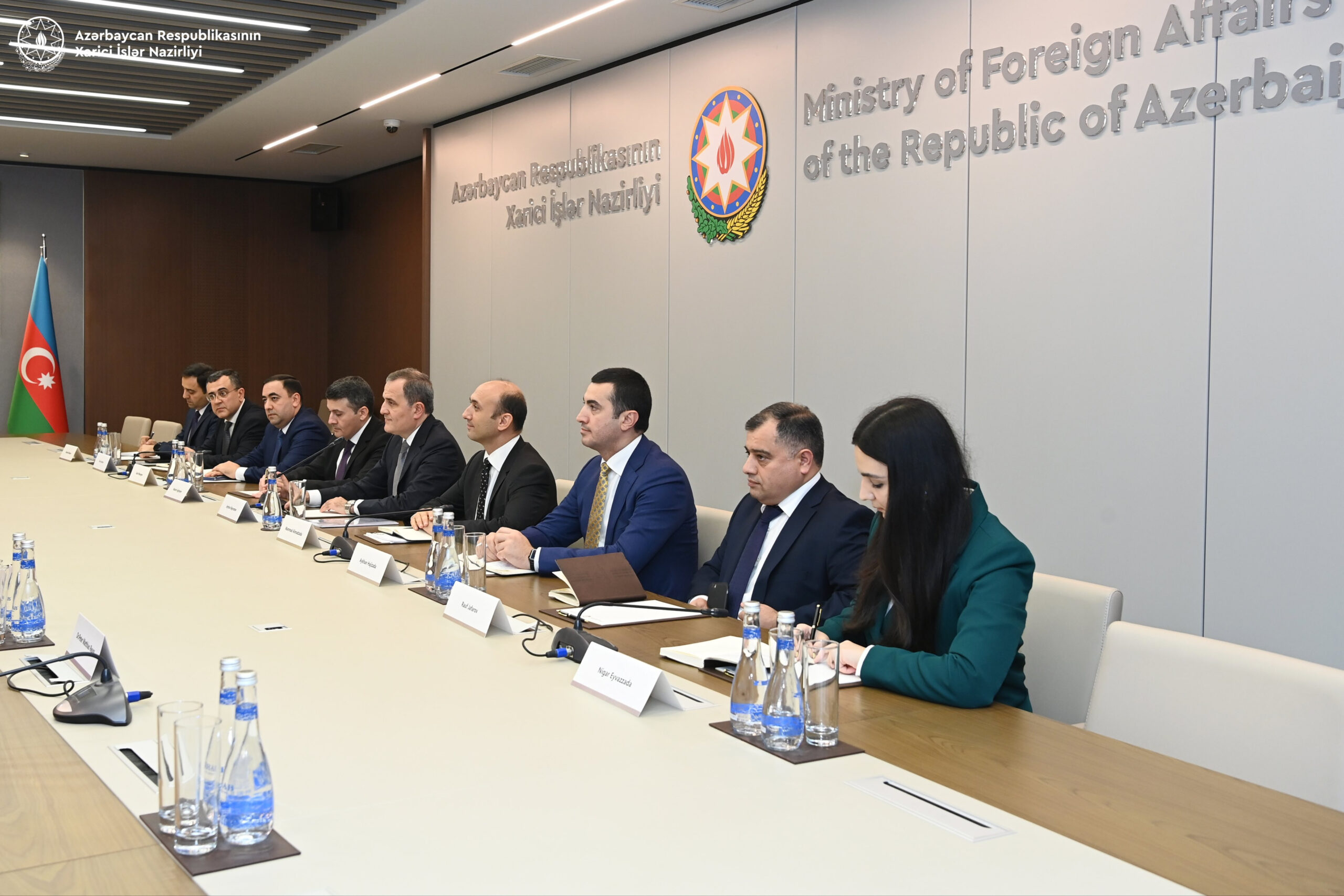Bakıda Azərbaycan və Almaniya XİN rəhbərləri görüşdü: mətbuat konfransı keçirildi - VİDEO / YENİLƏNİB
