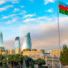 Azerbaijan flag baku 870