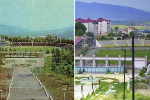 Xankəndi stadionundan yeni - FOTO